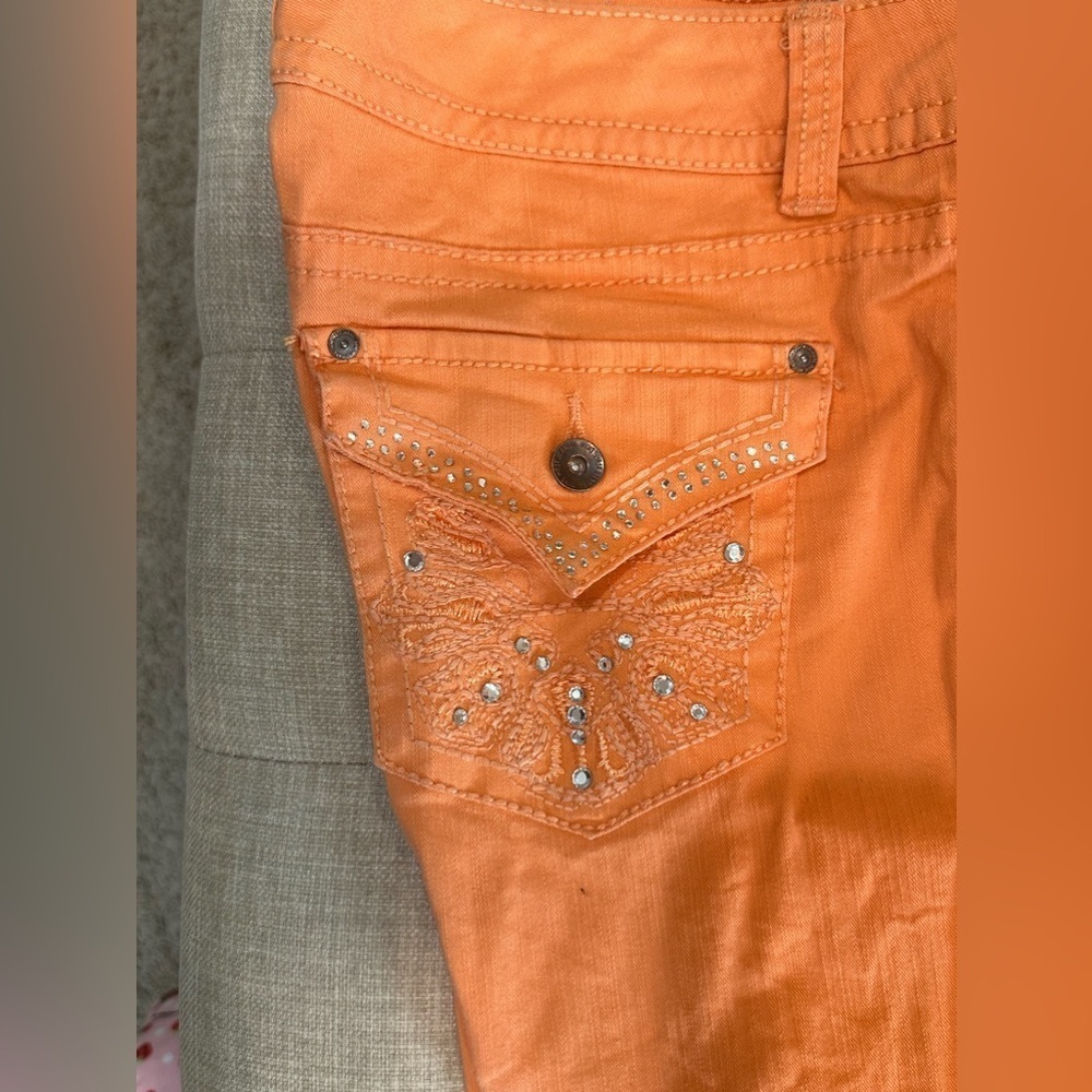 Nine West Women’s Size 12 Annette Capris - Coral/Orange - Good Used Condition - Picture 8 of 10